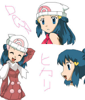 random paint hikari sketches