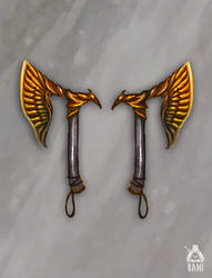 Winged Axes Of Skyborn