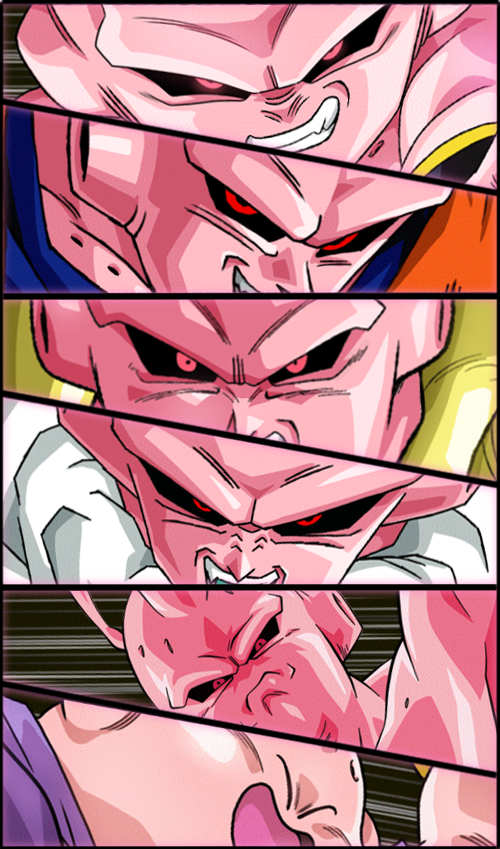 Majin Buu - Minimalistic Wallpaper DBS by PsyChamber on DeviantArt