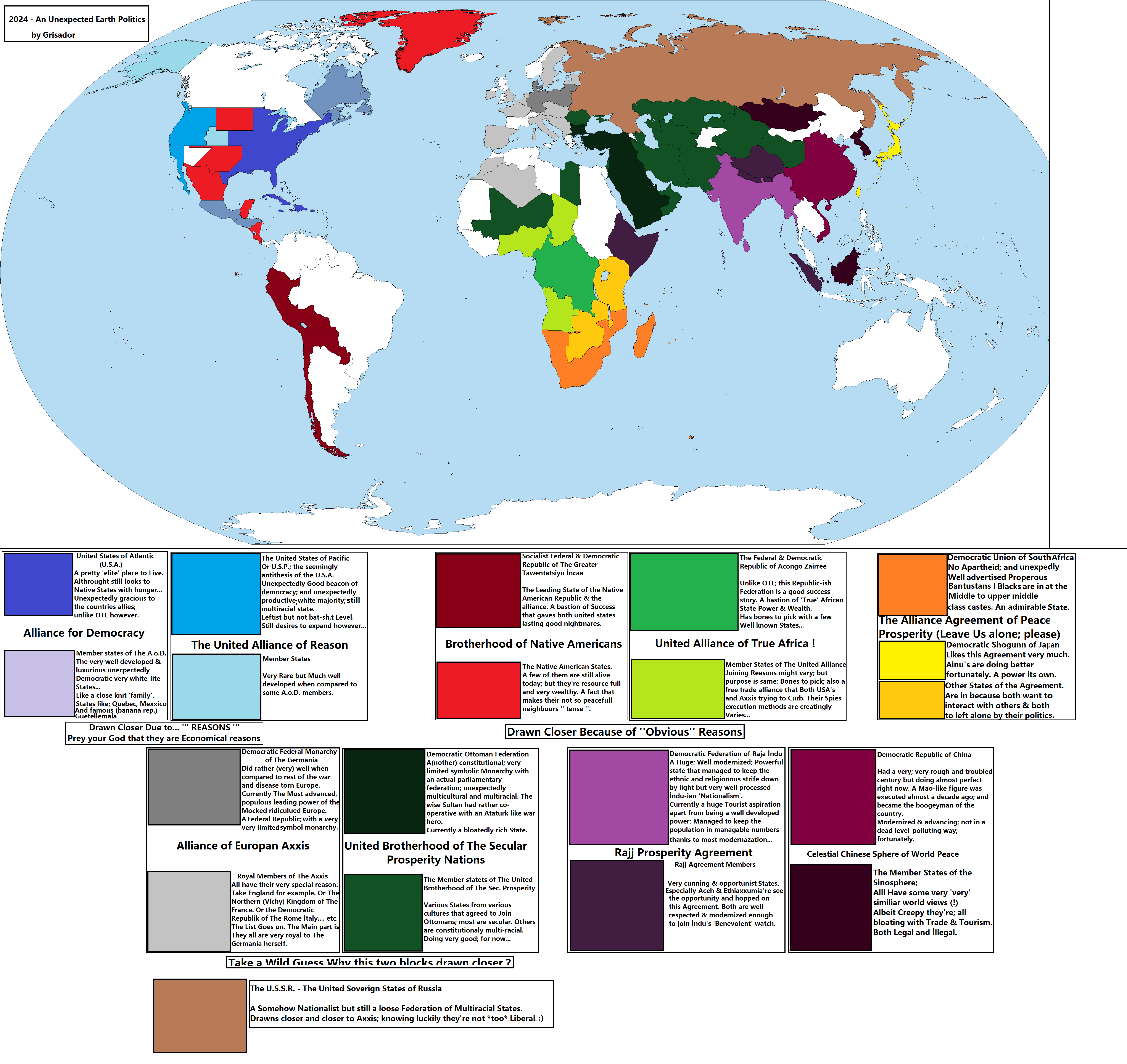 2024 An Unexpected Earth - Politics