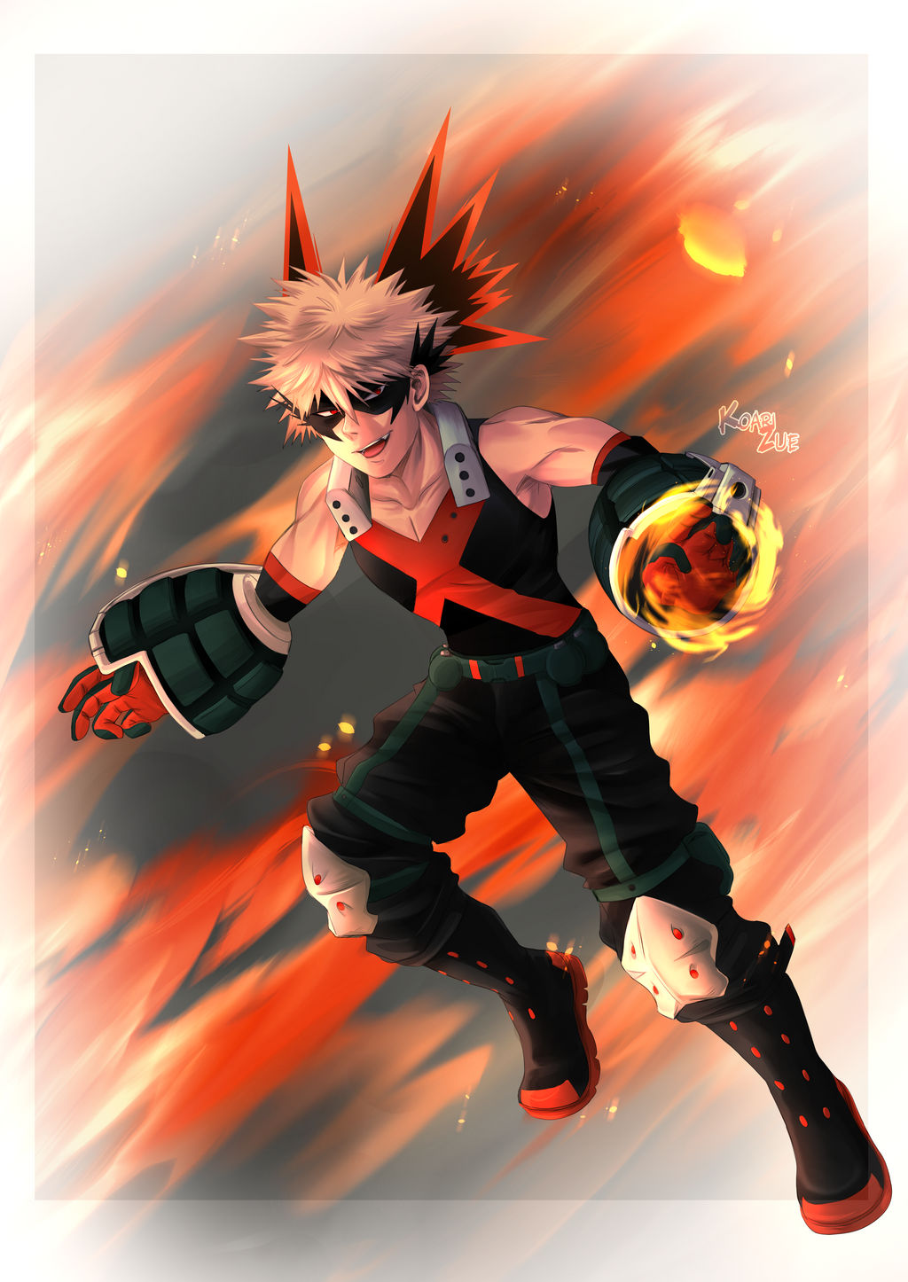 Bakugou Katsuki Fanart By KoariZue On DeviantArt bakugou-katsuki-fanart-by-koarizue-on-deviantart