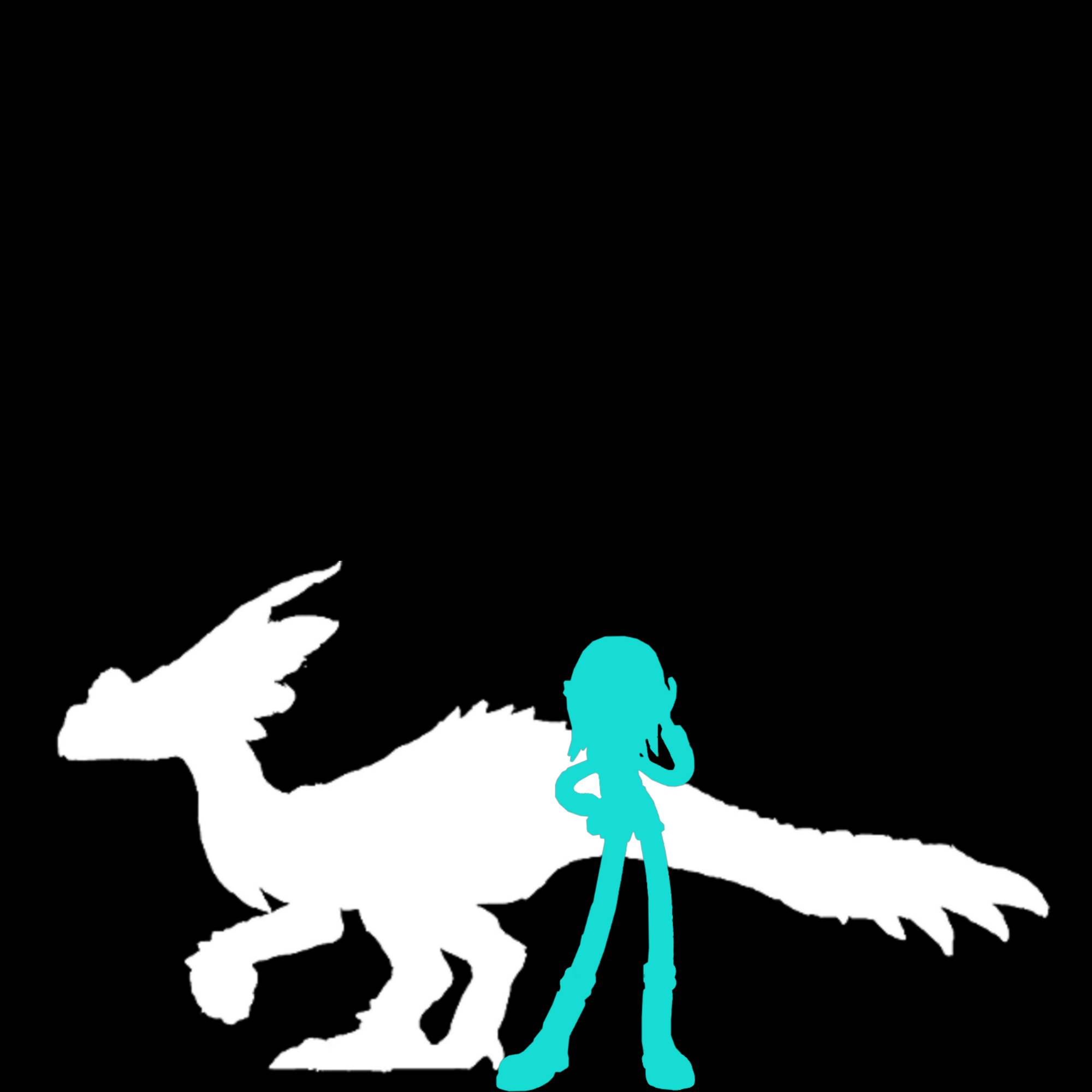 Ruby and abyss (half sea-raptor form) size by Evantheriptor on DeviantArt