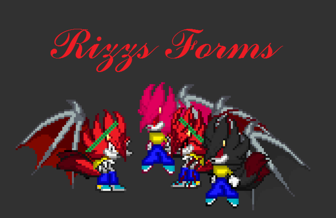 Rizzes forms by lightninghurricane98 on DeviantArt
