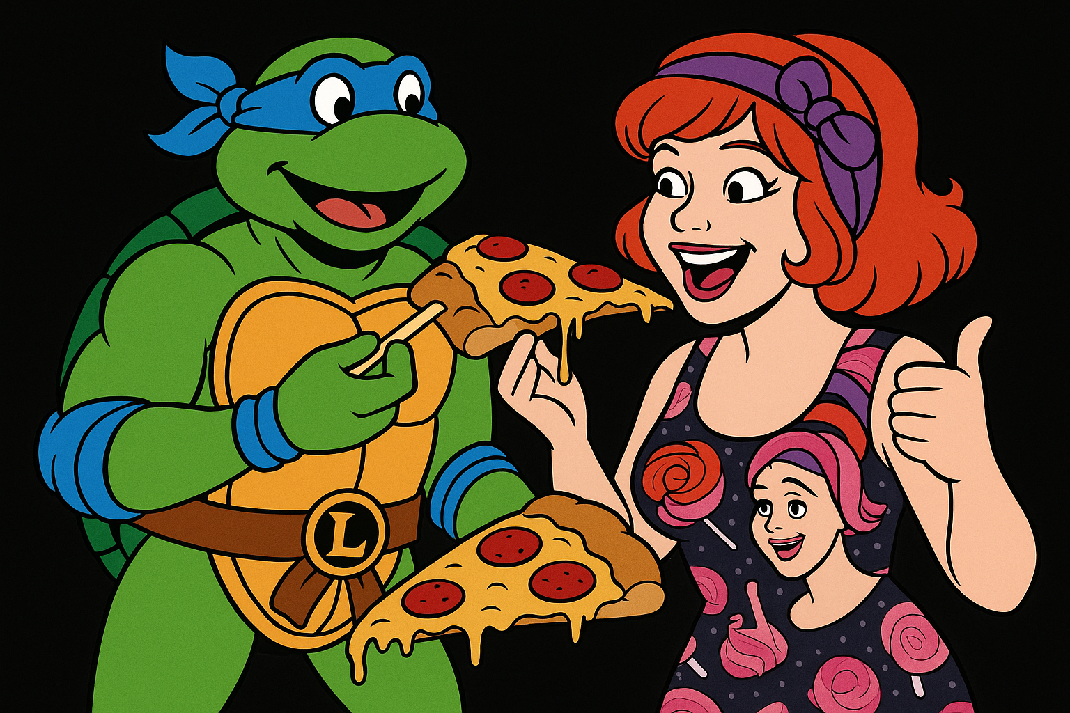 Rebbie Rye Rocks Leonardo and Rebbie rye by JAFRangers on DeviantArt