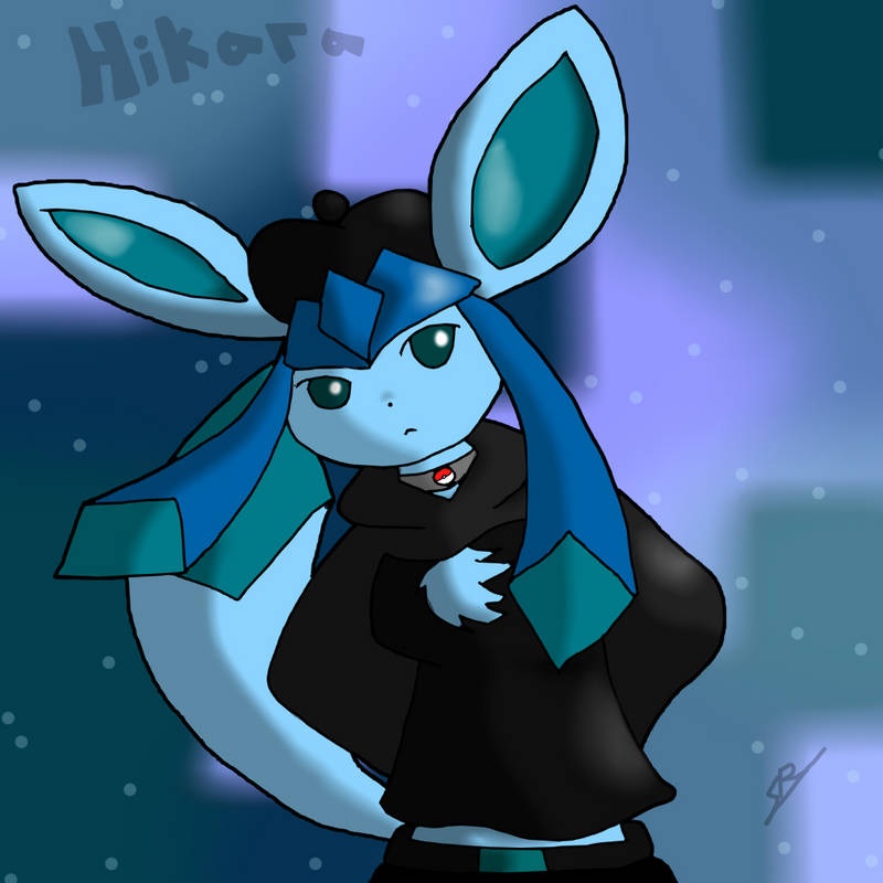 Anthromorphic Glaceon