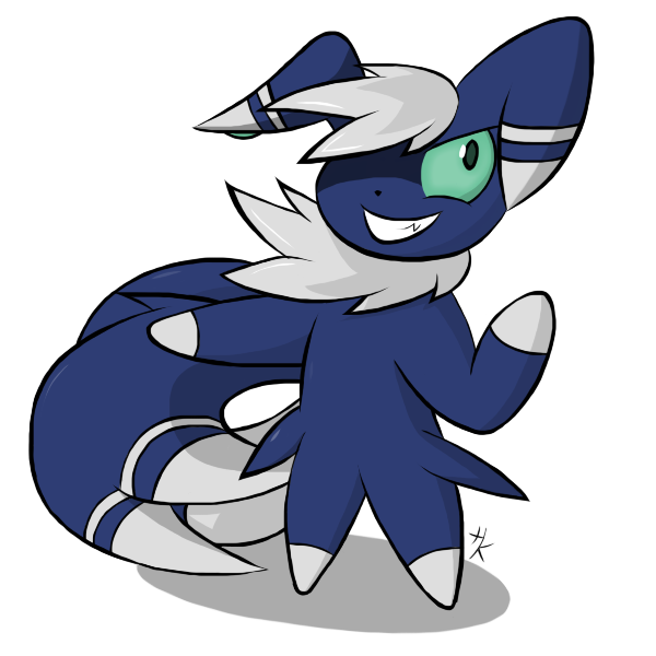 Meowstic is ready for action!