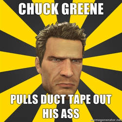 CHUCK GREENE.......