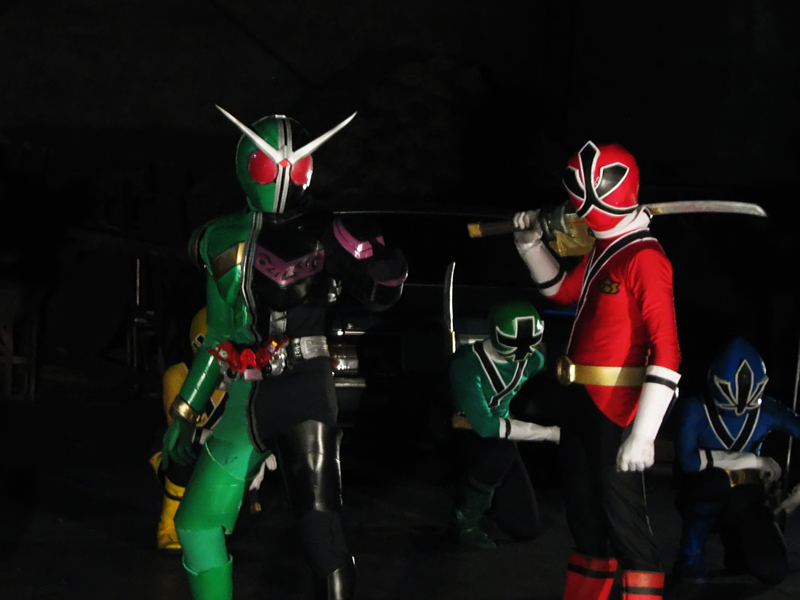 Shinken Red X Kamen Rider W