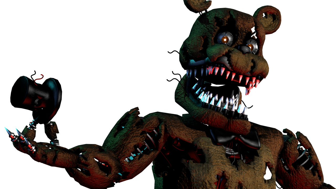 FNaF 4 Nightmare Freddy Teaser Remake by Puppetio on DeviantArt