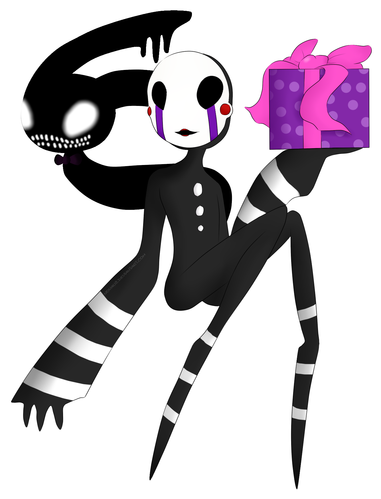 Digital art Drawing Five Nights at Freddy's 2, shadow bonnie, png