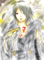Haseo with other Costume....