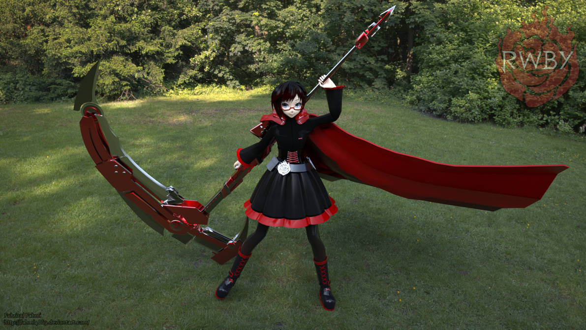 Ruby Rose (KeyShot 5.2 render test) by fahmi4869 on DeviantArt
