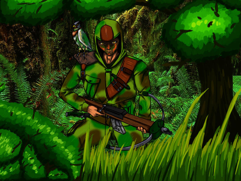Modern Fantasy Ranger by DazedbulL on DeviantArt
