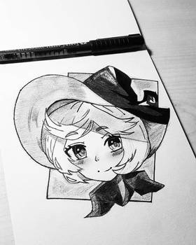 My drawing of Schierke from berserk 