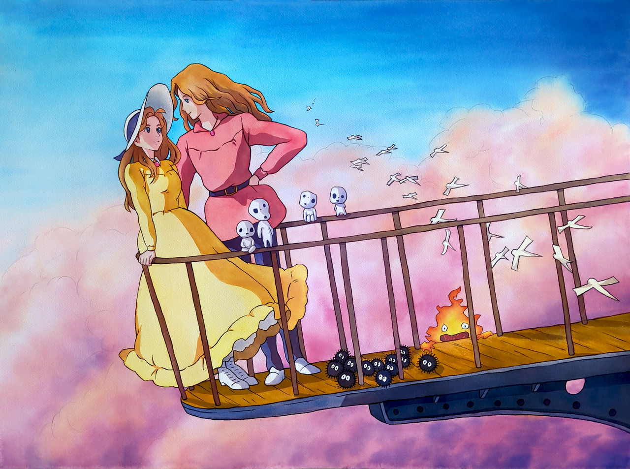 Commission: Happily Ever After (Ghibli)