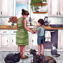 Commission: In the Kitchen