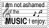 Unashamed Stamp: Music by KisayaMyst