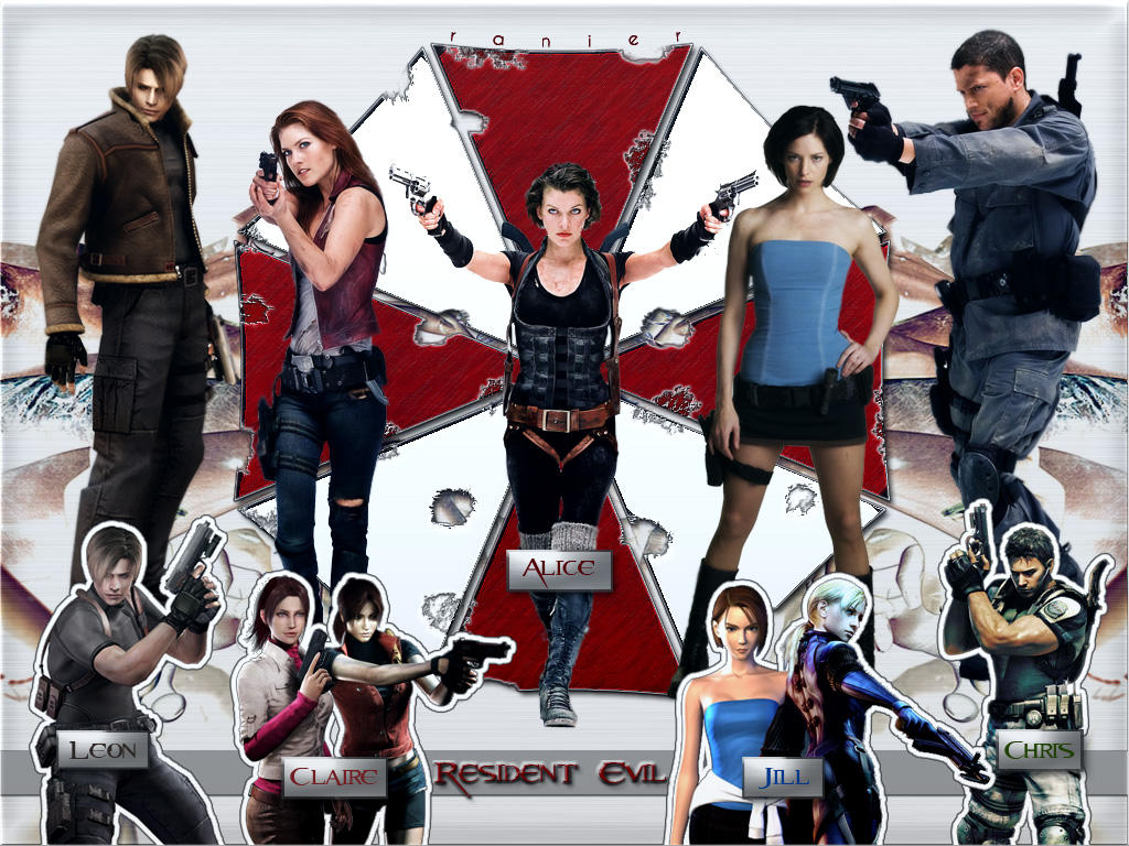 Resident Evil Characters by rkshiyaroku on DeviantArt