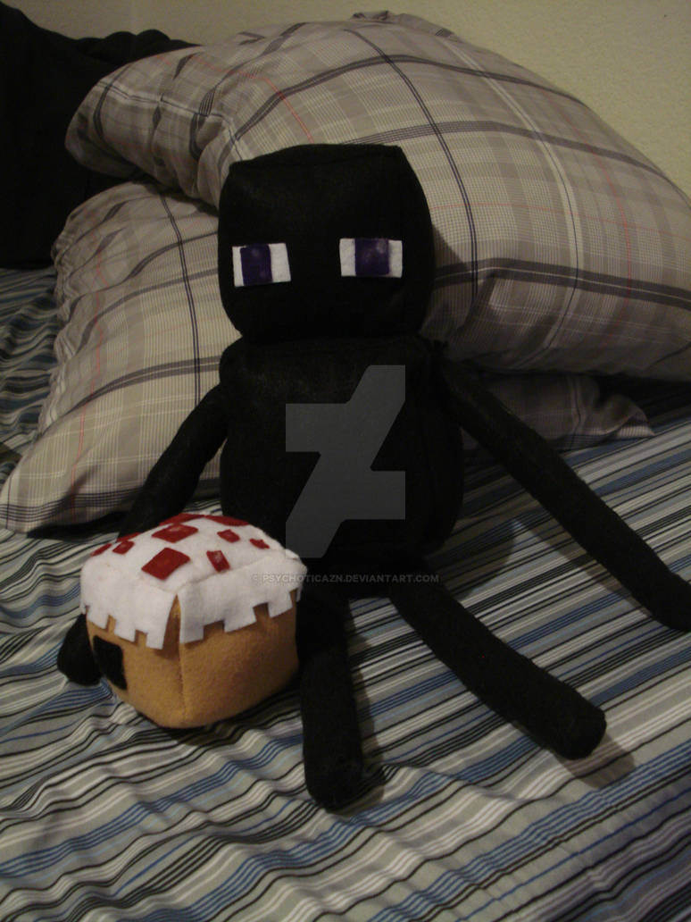 Enderman Plush by PsychoticAzn on DeviantArt