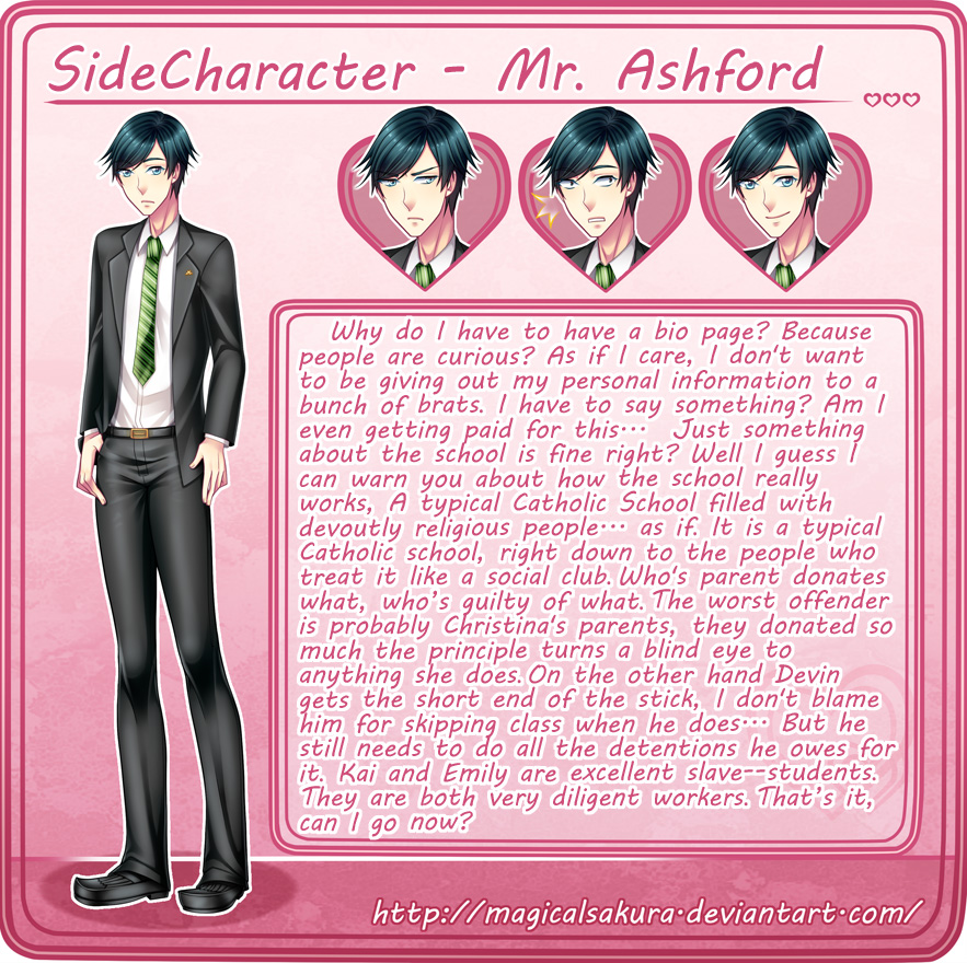 SideCharacter: Mr. Ashford Chara Sheet