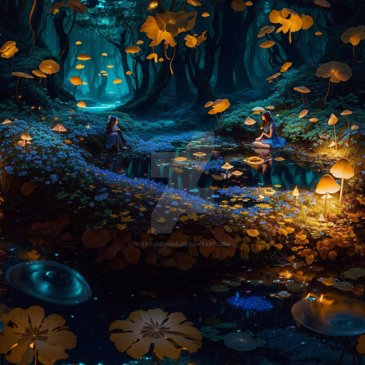 Whimsy Magical Default A whimsical magical forest inspired by Max by YatomeiKing on ...