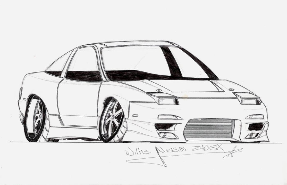 Nissan 240Sx RSP13 by onlyjaime on DeviantArt
