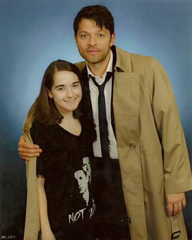 Me with Misha Collins!