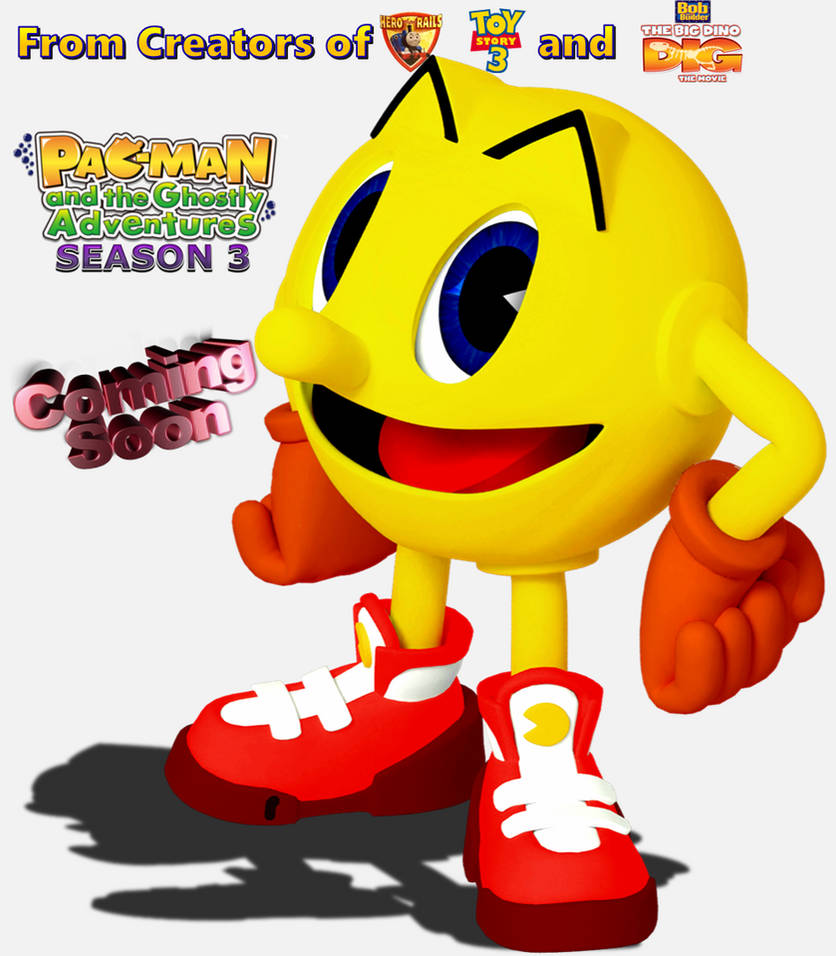 Pac Man And The Ghostly Adventures Theme Pac-Man and The Ghostly Adventures S3 (Pac) Poster by DiegoSpiderJR2099