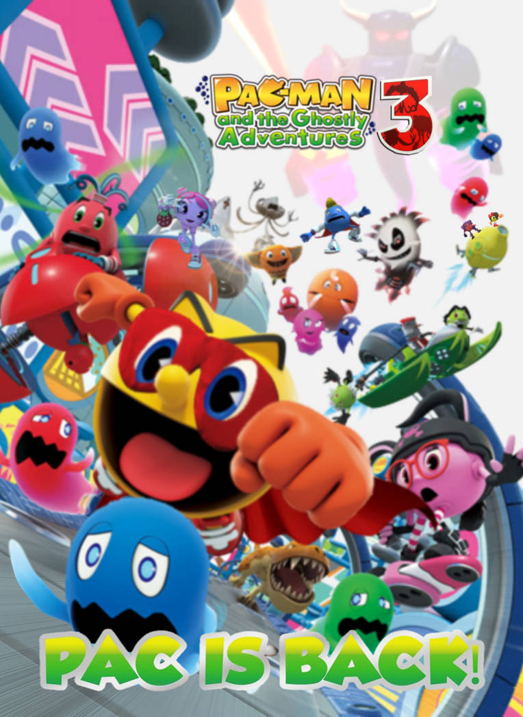 Spider Pacman Pac Man And The Ghostly Adventures Art