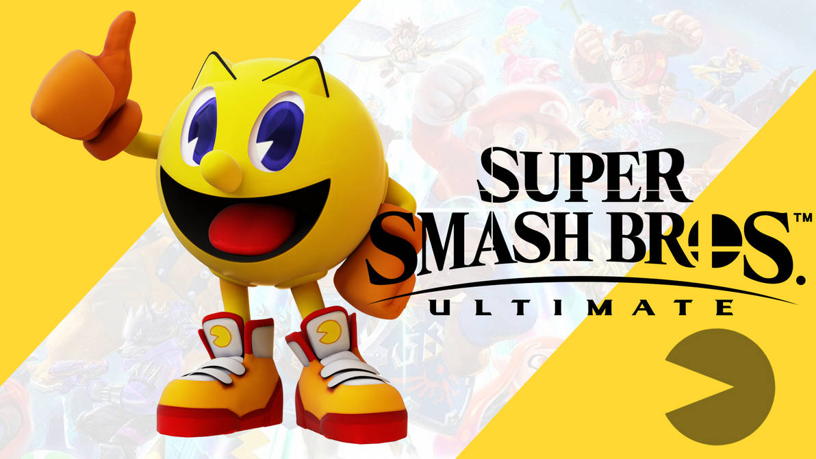 Super Smash Bros Ultimate: Party Pac-Man Wallpaper by DiegoSpiderJR2099 ...