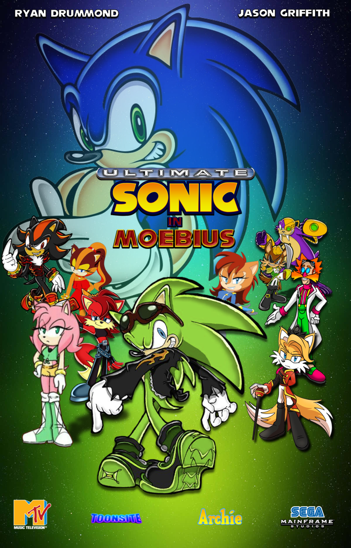 Ultimate Sonic in Moebius (Concept/Poster) AU by DiegoSpiderJR2099 on ...