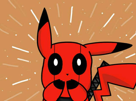 Pikachu Deadpool