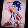 Sonic y Amy rose