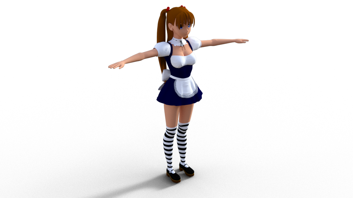 Animedoll test render (full rig) by TheProvert on DeviantArt