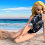 Anya at the beach test 1