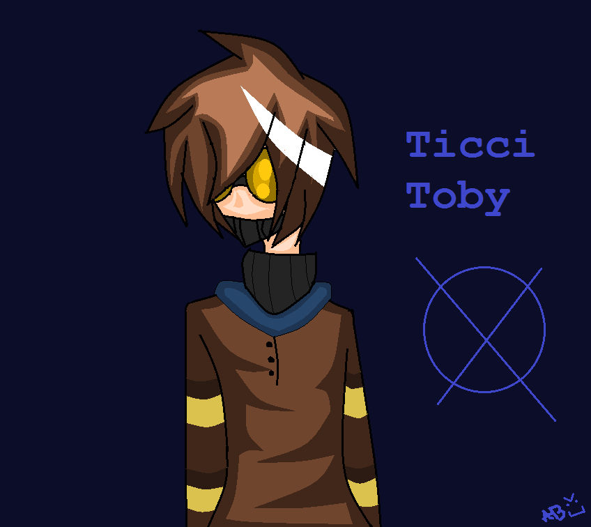 Ticci Toby FanART for Kastoway by AkiyaBlackRose26 on DeviantArt