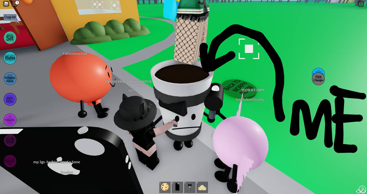 Me Playing Roblox Inanimate Insanity Roleplay by RedRaceCar4612 on ...
