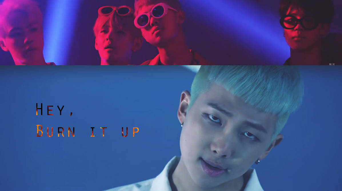 Fire Bg Raper Rap monster wallpaper - Fire by NikS3 on DeviantArt