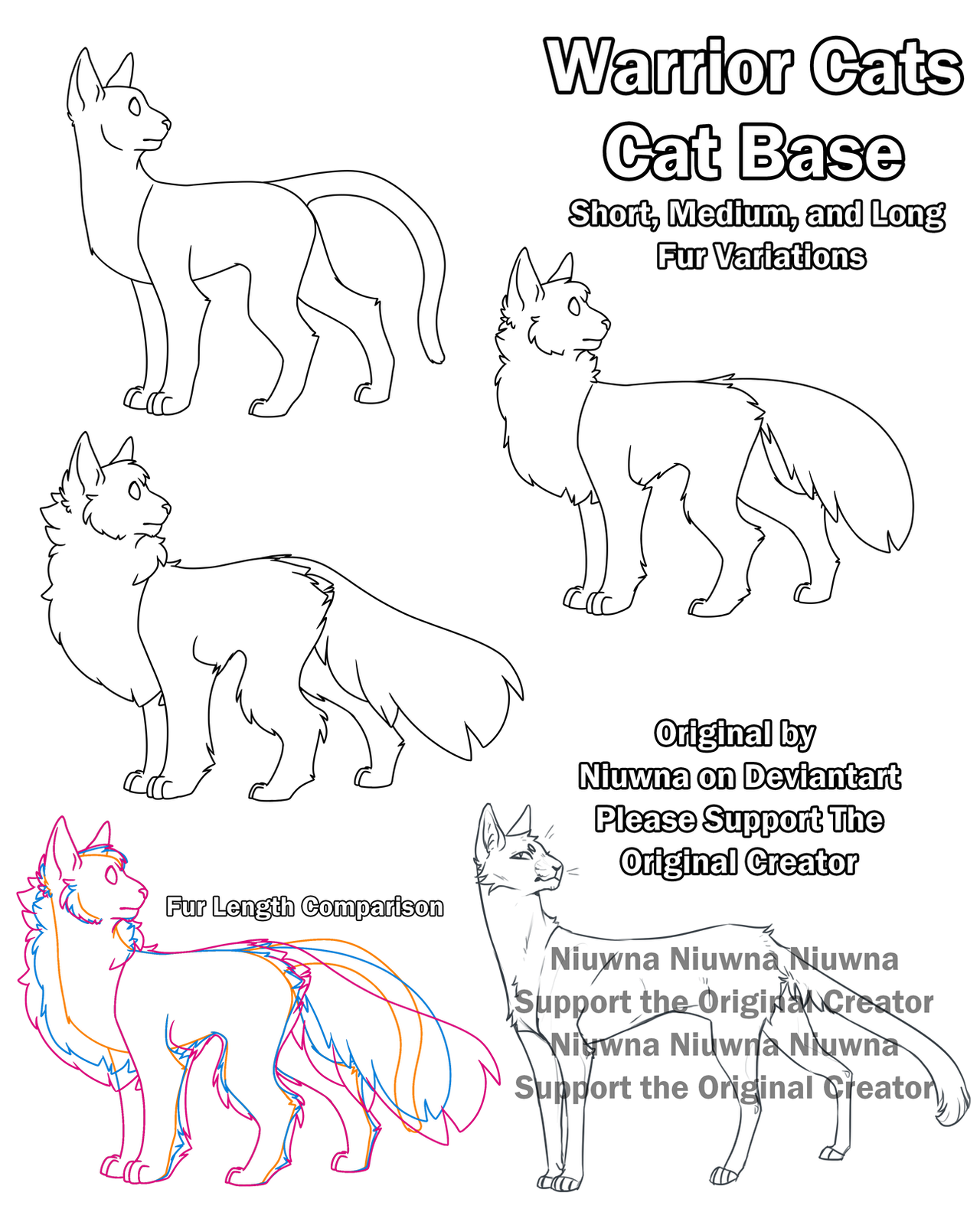 Warrior Cats F2U Base By Jesterday00 On DeviantArt warrior-cats-f2u-base-by-jesterday00-on-deviantart