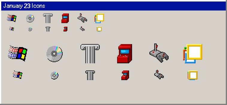 Build2001 Icon Jan 23 Windows 2000/98 icons by NuclearTaco2004 on DeviantArt