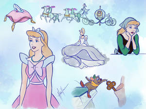 Cinderella Sketches