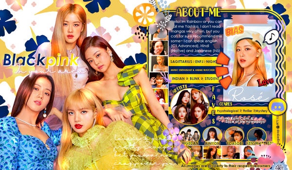 [Mal Mini Profile Layout] Blackpink for Rainbow