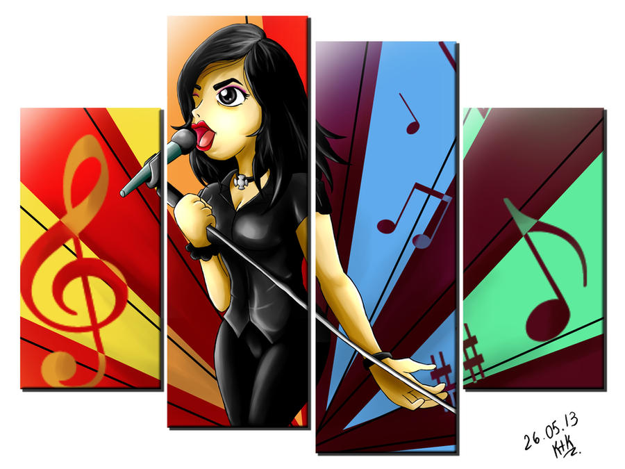Pink Singer Deviantart Singer by KrlosKmask on DeviantArt