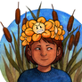 Flowey crown