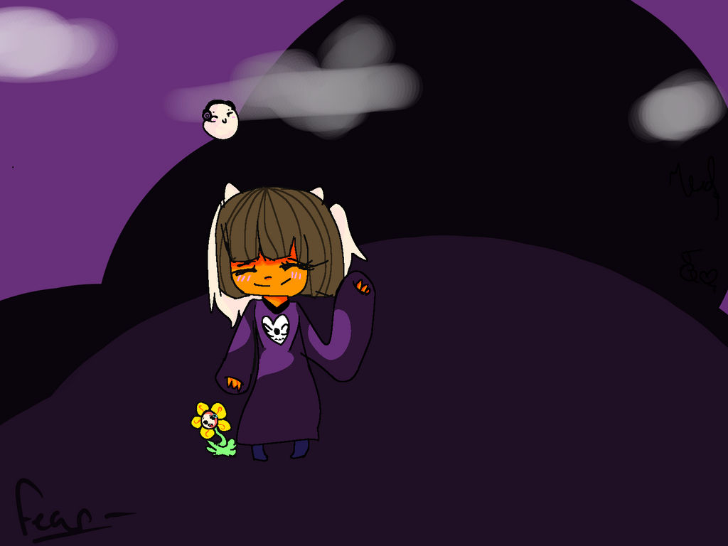 Scared Frisk Frisk Undertale - FanArt - Fear- by EG-Fear on DeviantArt