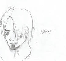 One Piece Reimagined Sanji (Sketch)