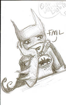 Poor Batgirl.....