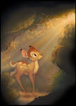 Bambi in the Light by RexKing