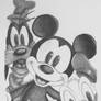 Mickey and friends