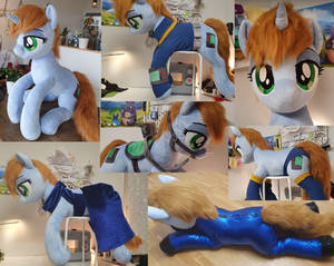 Littlepip plushie collage